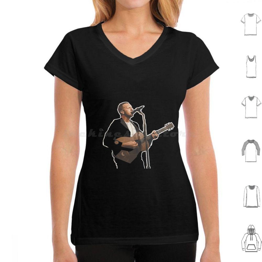 Der SängerEverydaylife T-Shirt Baumwolle Herren Damen DIY Druck Musikband Sänger Gitarre