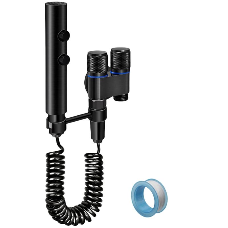 Multiple Use High Pressure Bidet Sprays Attachments Powerful High Pressure Bidet Sprayer Simple Use for Toilets & Floor