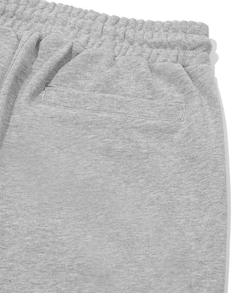BEENTRILL B Gothic Logo Sweatpants (Melange Gray)