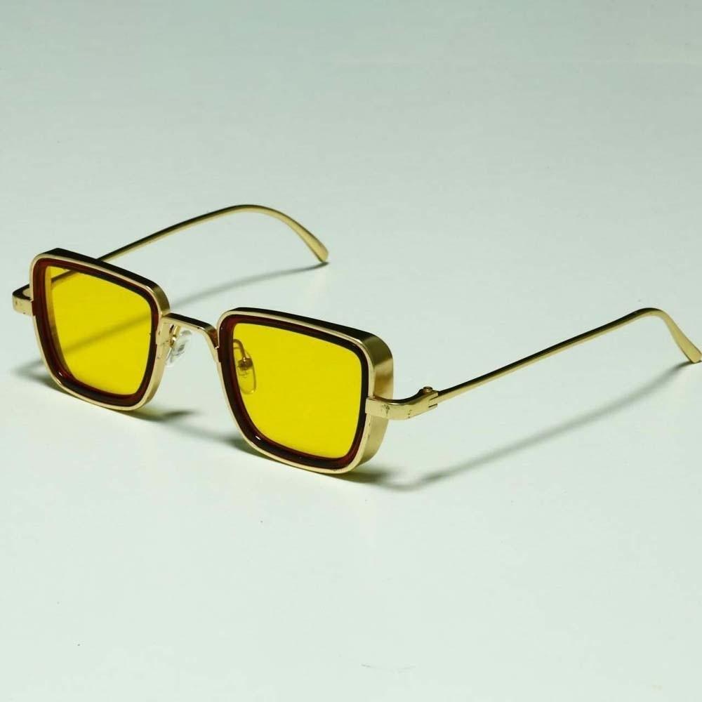 Lightweight Unisex Polarized Sunglasses Indian Style Anti-UV Glasses Retro Square Sunnies  Summer