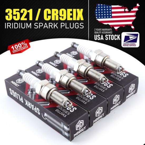 GENUINE Quality Motorcycle IRIDIUM SPARK PLUGS Replacement For NGK CR9EIX 3521