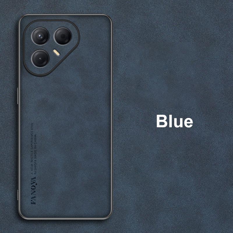 

Для Tecno Pova 7 4G Чохол Розкішний Чохол для Телефону з ПУ Шкіри Для Tecno Pova7 4G Задня Кришка Силіконовий Ударостійкий Повний Захист Коке Tecno Pova 7 4G синій