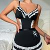 Jiani Sexy Maid Lingerie Set - Temptation Uniform Role-Play Bodysuit