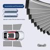 Universal Magnetic Car Sunshade for Window: Heat Insulation & Sun Protection Curtain