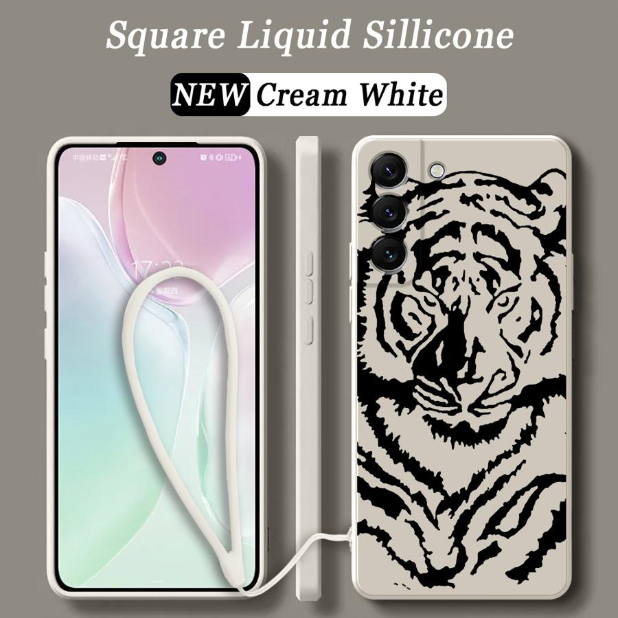 Tiger Cool Case for Samsung Galaxy A22 A52 A11 A12 A15 A16 A51 A13 A14 A35 A34 A36 A26 A24 Phone Cover