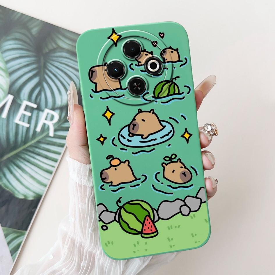 

For Tecno Spark 30C 4G Case Popular Daisy Flower Soft Silicone Matte Cover For Tecno Spark30C 4G kl5 kl5n Full Protection Bumper Spark 30C 4G