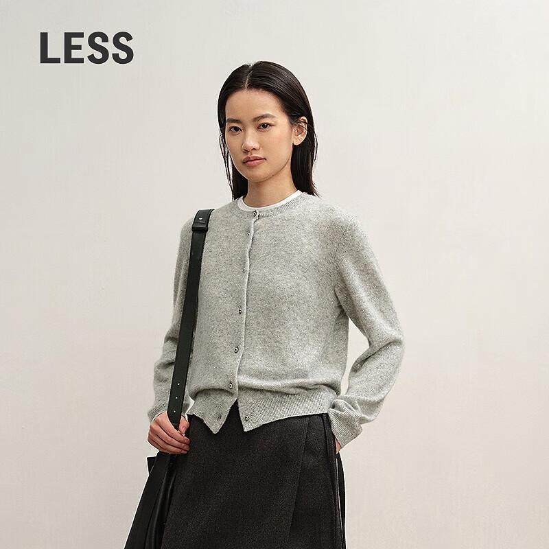 

Women s Cashmere Silk Blend Round Neck Sweater M