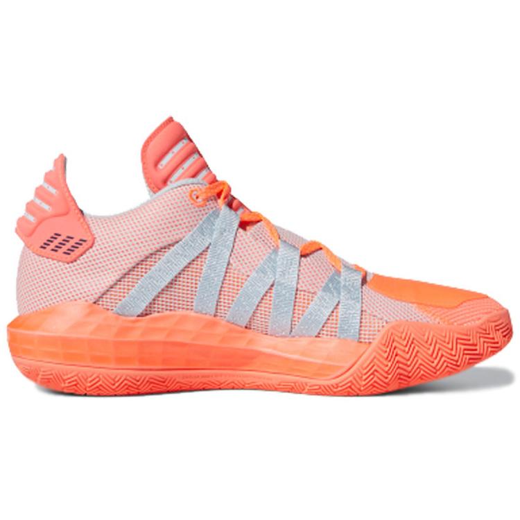 New Adidas Dame 6 Signal Coral FX2040