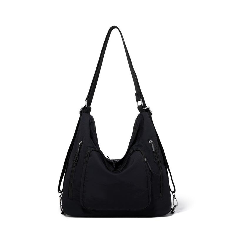 

Simple and lightweight travel tote bag women s autumn and winter large-capacity multi-functional versatile commuter backpack чорний