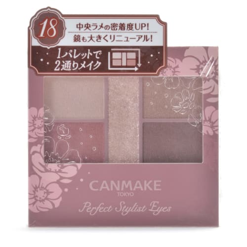CANMAKE Perfect Stylist Eyes V18 Eyeshadow 18 Bitter Sweet Memory 3.0g (x 1)