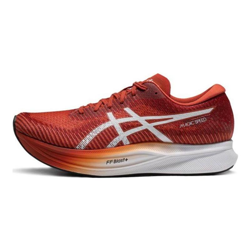 Asics Magic Speed 2 Spice Latte Men Sneakers Red White 1011B443-600