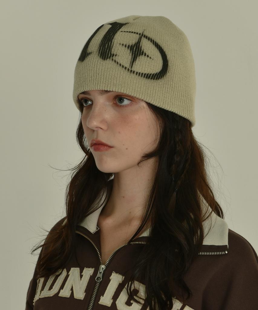 MIDNIGHT MOVE Sp Beanie (Beige)