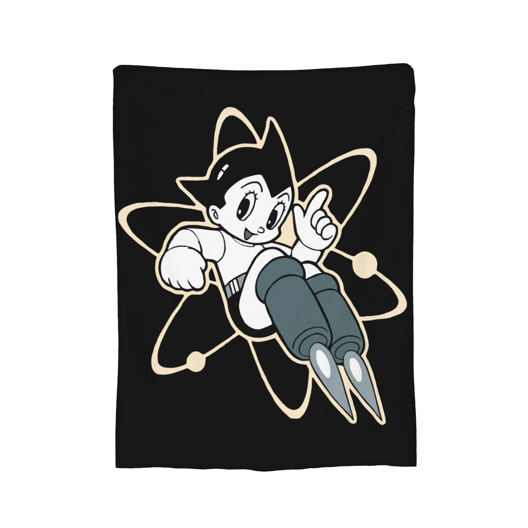 Mighty Atom Astroboy Astro Boy Blankets Flannel Autumn/Winter Anime Multi-function Throw Blankets for Bedding Couch Bedspread 30x40in