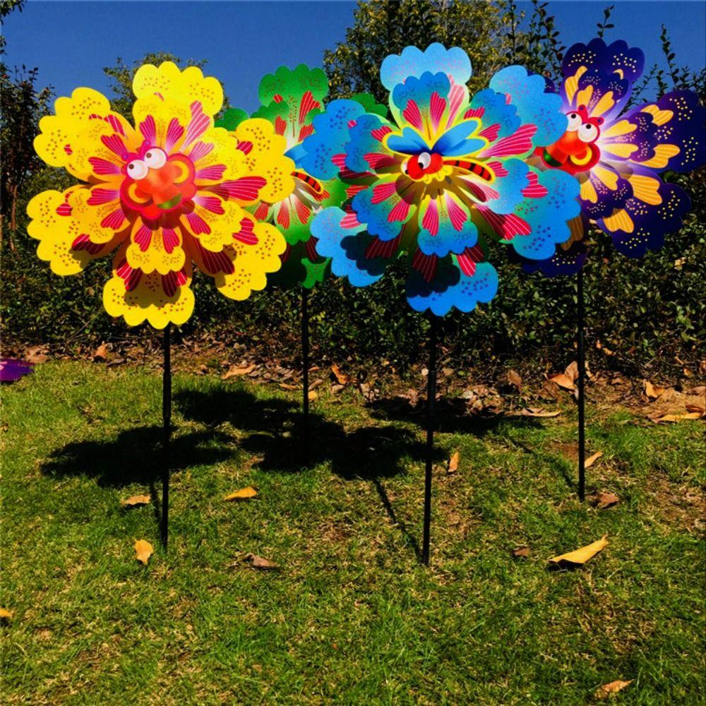 Colorful Cartoon Colorful Traditional Windmill  Outdoor Party Picnic Decor