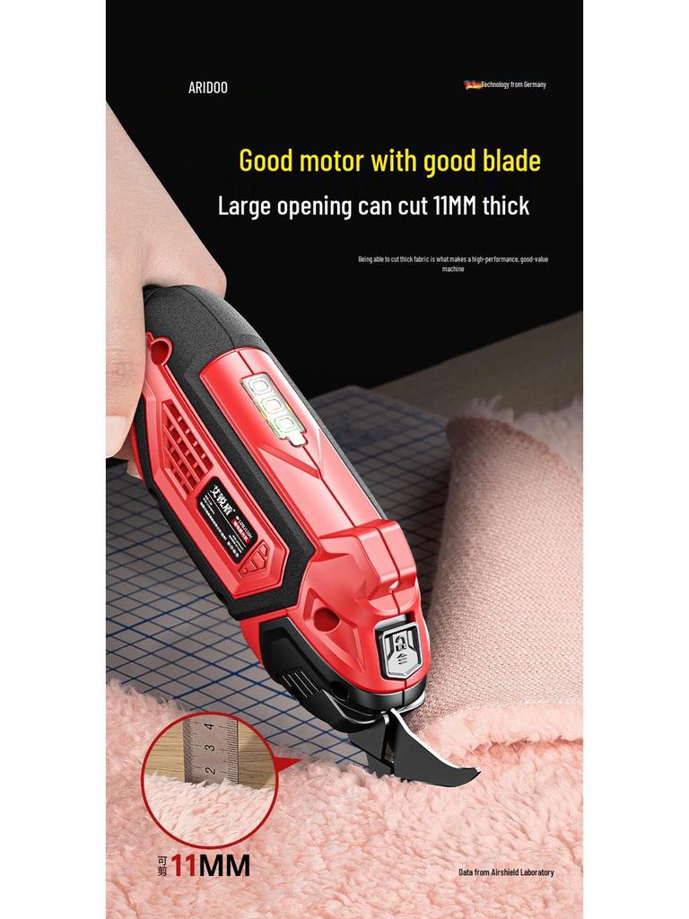 Germany Electric Handheld Fabric Cutting Scissors - Small Electric Fabric Cutter for Clothing