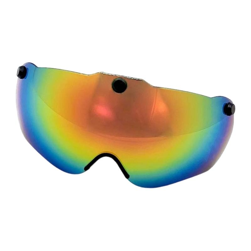 Magnetic Visors Lens For Motorcycle Helmets Featuring High Transparency Anti Fog Coating And Easy Installation PC Lens