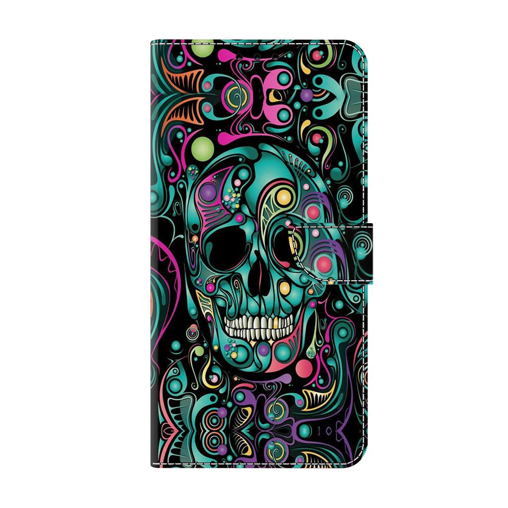 Etui na telefon Samsung Galaxy A55 A35 A34 A33 A32 A31 A16 3D Urocze Malowane Magnetyczne Skórzane Etui z Klapką i Uchwytem Portfel Etui na Telefon Komórkowy