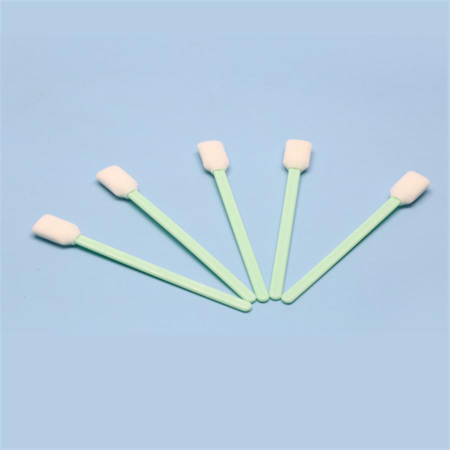200PCS Solvent Cleaning Swab Sponge Stick For Printer Glue Coating Touch Screen