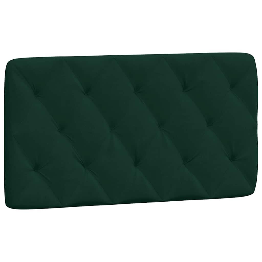 Bed Frame without Mattress Dark Green 100x200 cm Velvet