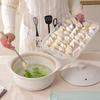 Stackable Japanese-Style Dumpling & Wonton Freezer Storage Box