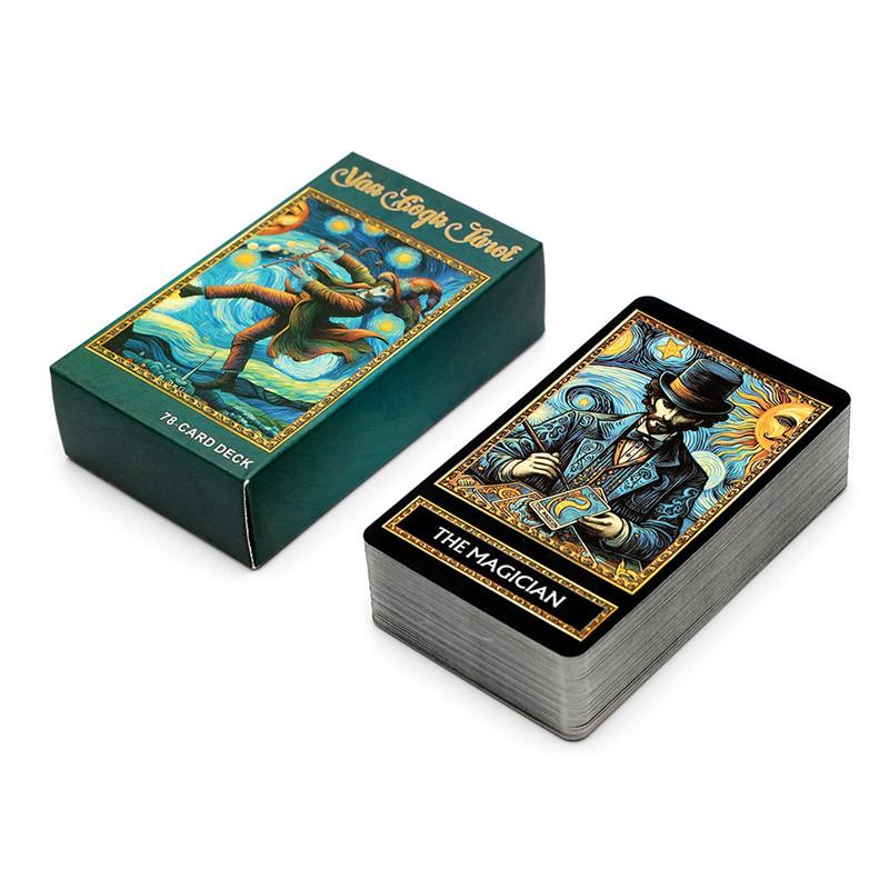 Van Gogh Tarot Deck 78 Tarot Cards 10.3*6cm Illustration Divination Wisdom Oracle Cards