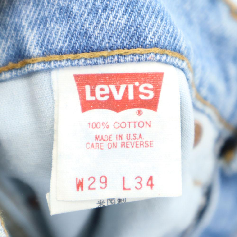 Levi's 90s Made In the USA 510-0217 Old Straight Denim Pants W29 Jeans Men's Used