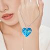 Heart Holographic Resin Mold Earring Silicone Mold Keychain Pendant Epoxy Resin Casting Mold Kit Resin Craft Tools