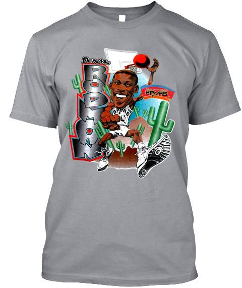 Dennis Rodman  Sport Grey All Size T-shirt  A100 Unisex T-Shirt XXXL