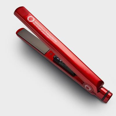 Titanium Straightening Vivid Professional Curls Round Head Iron, Pro, Red, 220°C Grade, & Bangs, 2-Way,