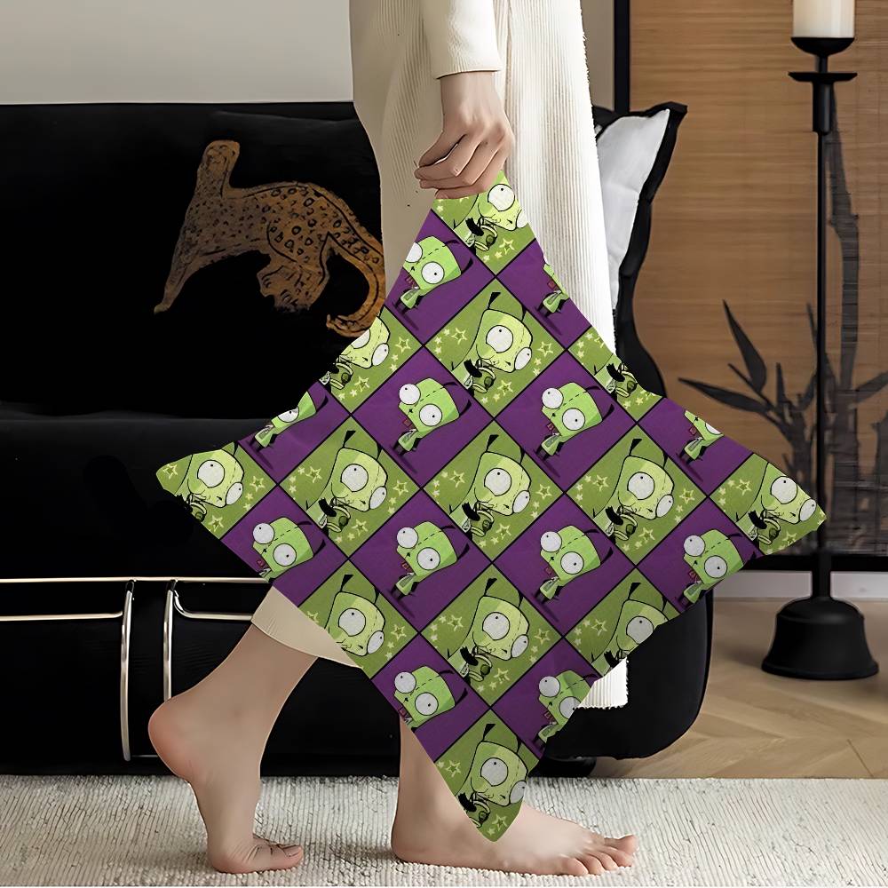 IInvader ZZim Cartoon Pillow Anime Pillow Sofa Bed Head Pillow Cover Cushion Cover 45x45 Cm Fashion 30x30 cm