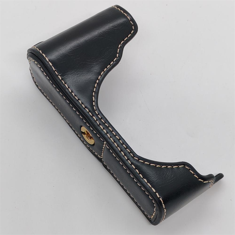 

X70 PU Leather Camera Half Case For Fujifilm X70 Fuji X-70 Battery Opening Base Cover