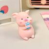 Mini Pig Figurines Cartoon Toy Cute Toppers for Home Piglet Cake Miniature Pig Office Desk Birthday