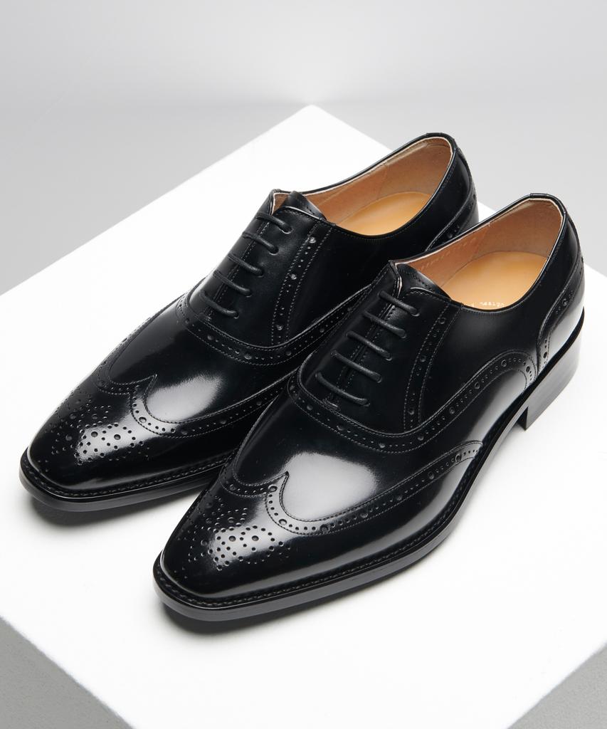 Flap'F Men'S Wingtip Oxford Dress Shoes 2 Types (B Type)