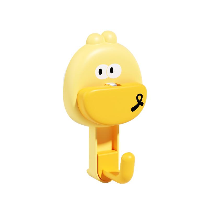 Cartoon Suction Cup Hooks Wall Mounted Hooks for Hanging Lightweight Items Bathroom Kitchen Storage Hooks with Strong Adhesion and Easy Installation