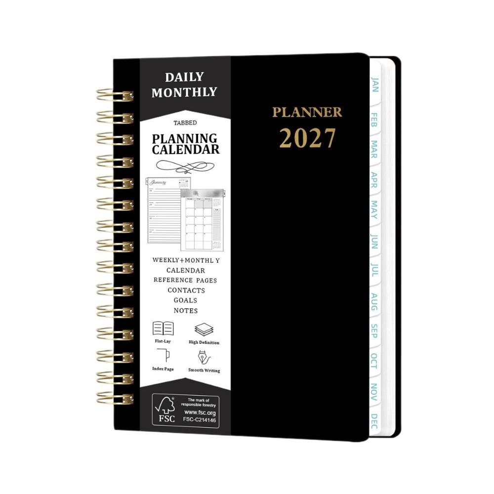 A5 2027 Yearly Planner Notebook Efficiency To-do List Notebook Stationery
