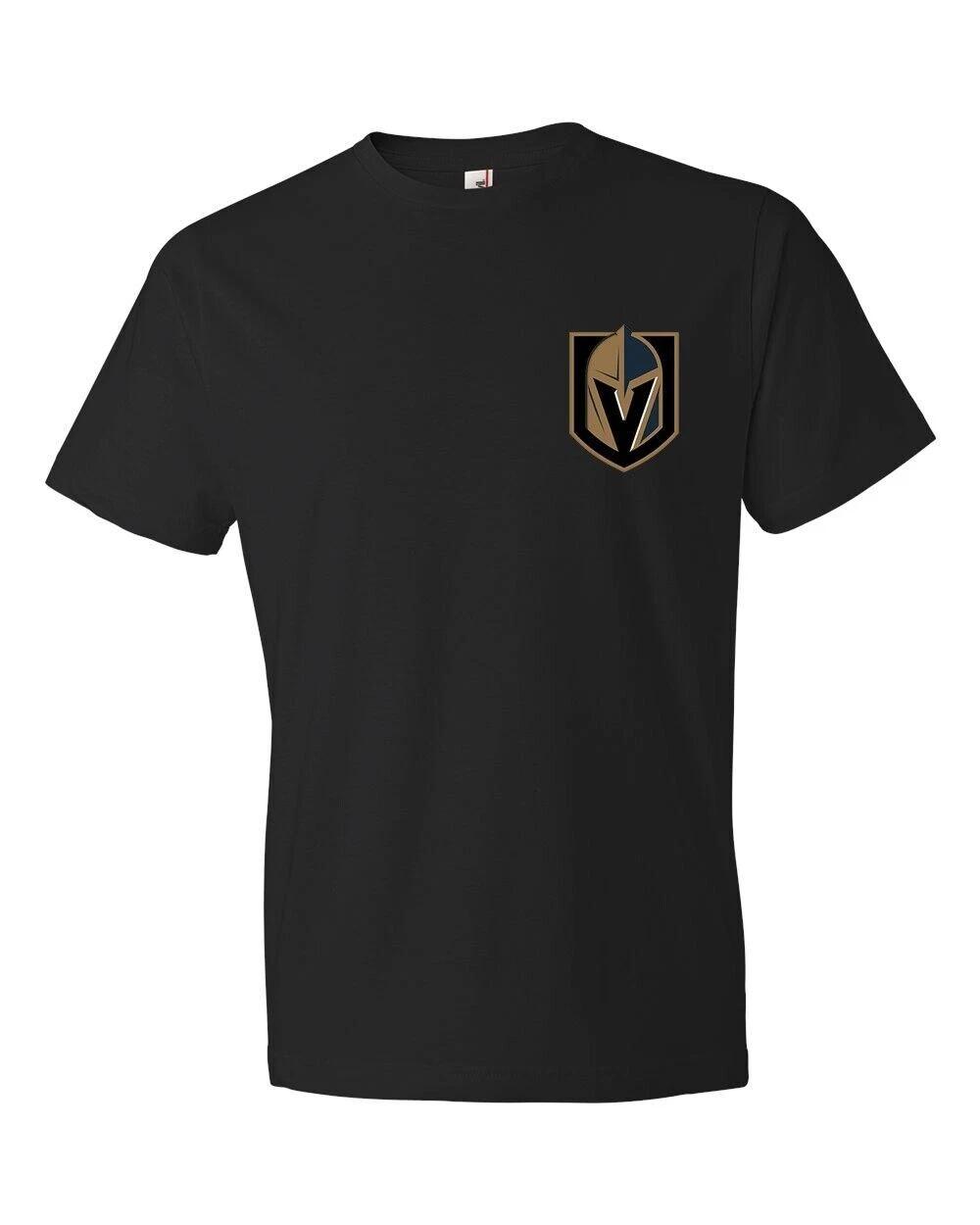 Las Vegas Golden Knights Left Chest logo Team Shirt jersey shirt S