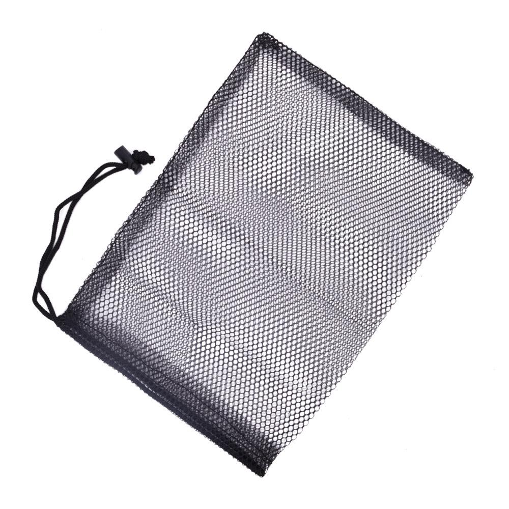 Large Capacity Nylon Golf Ball Mesh Drawstring Bag