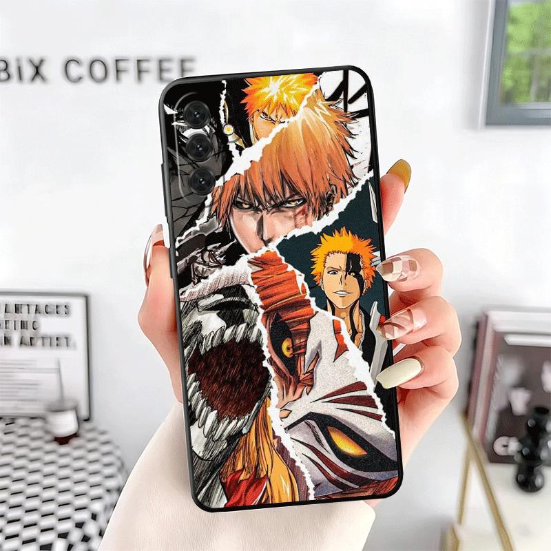 Bleach Anime Ichigo Kenpachi Soft Phone Case for Samsung A17 A37 A57 A16 A26 A36 A56 A15 A25 A35 A55 A14 A24 A34 A54 A13 A23 A33