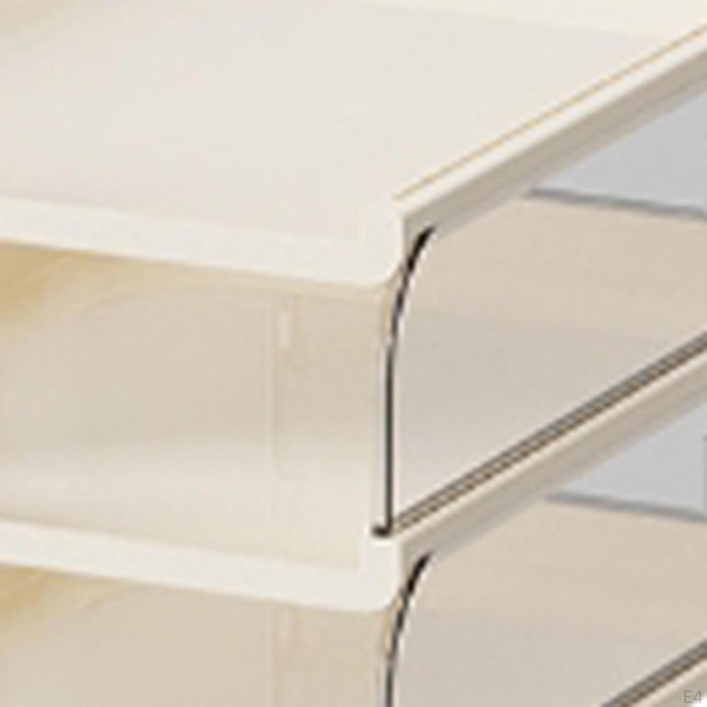 Desktop File Organizer Document Holder for Desk Newspaper Files Shelves Rack Letter Tray