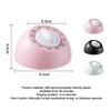 Mechanical Kitchen Timer With Loud Alarm And Battery Free Design Perfect For Home Cooking Baking And Study Time Management