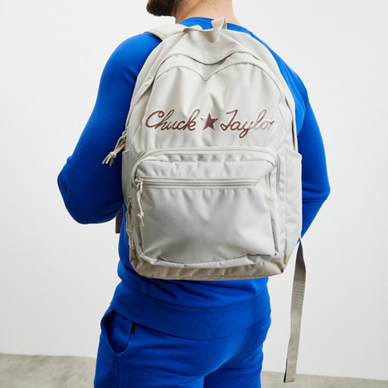 New Converse GO 2 Polyester Backpack Regular Unisex White 10023805185