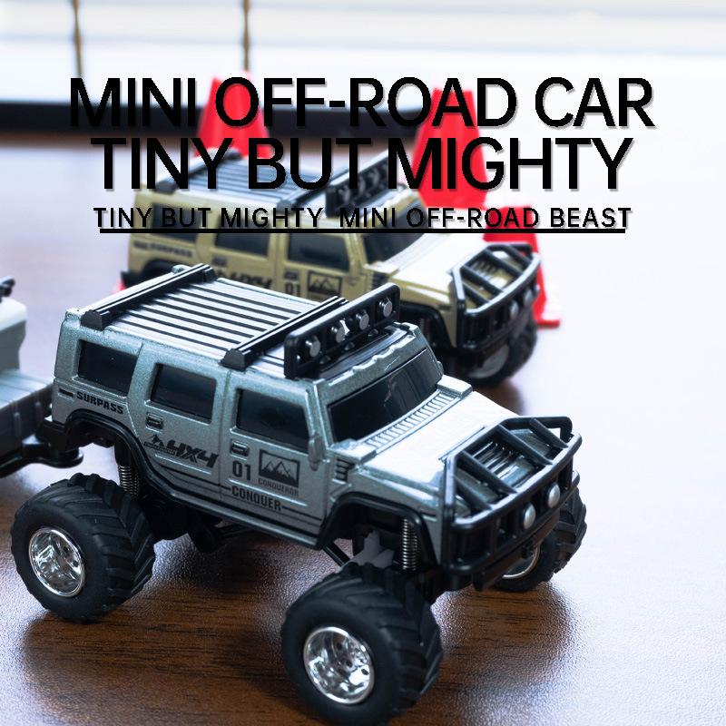 1: 64 RC Mini 2.4G Climbing Off Road Vehicle Simulation RC Car with APP Adjustable Speed Lighting Shock Absorber Boy Toy Gift