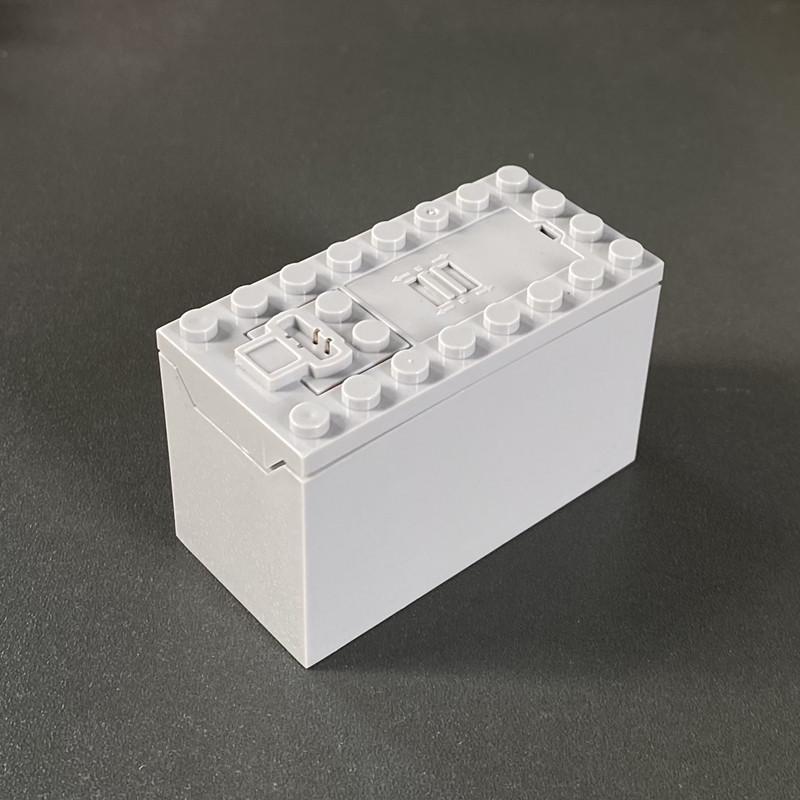 Compatible Lego M-Size Motor Power Set: Mechanical Building Blocks, Technology Accessories, Remote Control, 5 Battery Box