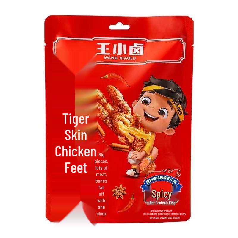 Wang Xiaolu Spicy Tiger Skin Chicken Feet