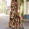 Women's Slip Dress Maxi Long Dress Splicing Leopard Print Stitching Print Dress Spring & Summer Leisure Vacation