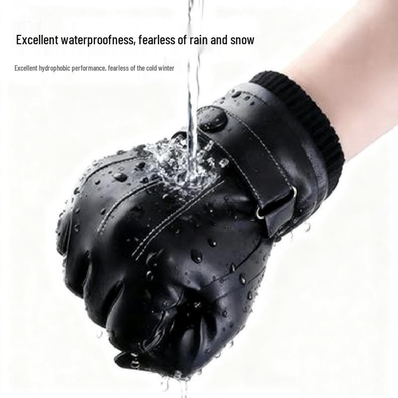 Zhugu Winter Thermal Windproof Touchscreen Gloves