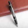 Chinese Enterprises Supply Metal Hollow Steel Brushed Ballpoint Pens Creative Personalized Business Gifts Advertising Pens Rotating Neutral Pens