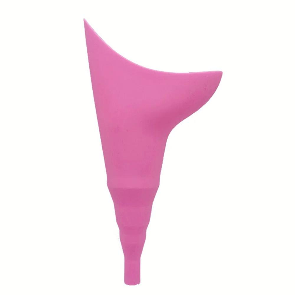 Dámský přenosný venkovní nouzový stojící pisoár ženský silikonový pisoár Pytle na moč pro dospělé na cestování autem, kempování, čůrání po ruce