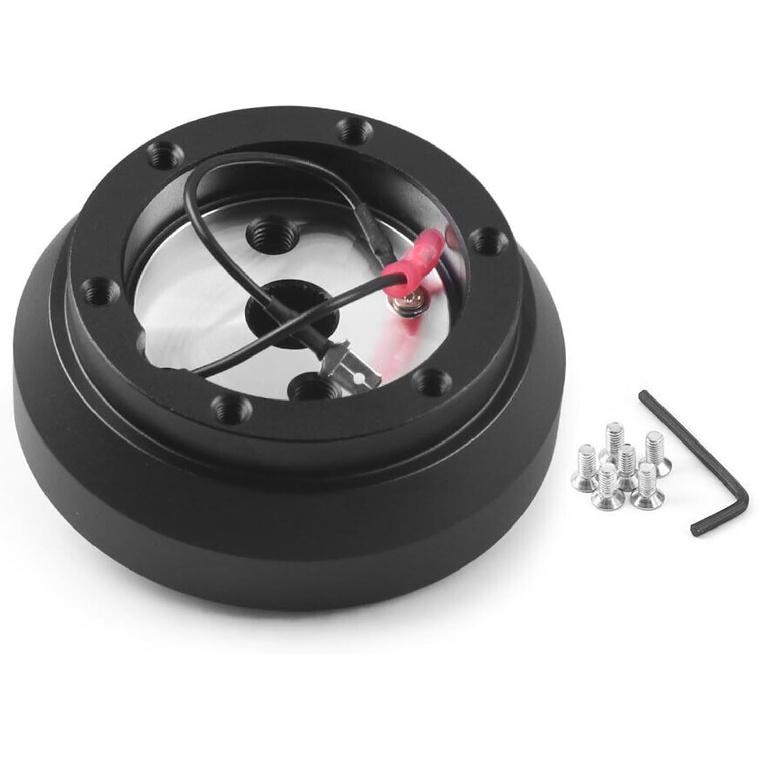 140H Aluminum 6-Hole Steering Wheel Short Hub Adapter Fit for Nissan 200X S13 S14 SR20 KA24 Altima Maxima Sentra