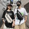 Unisex brystveske Enkel oppbevaringsveske Lett reiseveske Liten ryggsekk Crossbody-veske Mote Uformelt Single Should-vesker